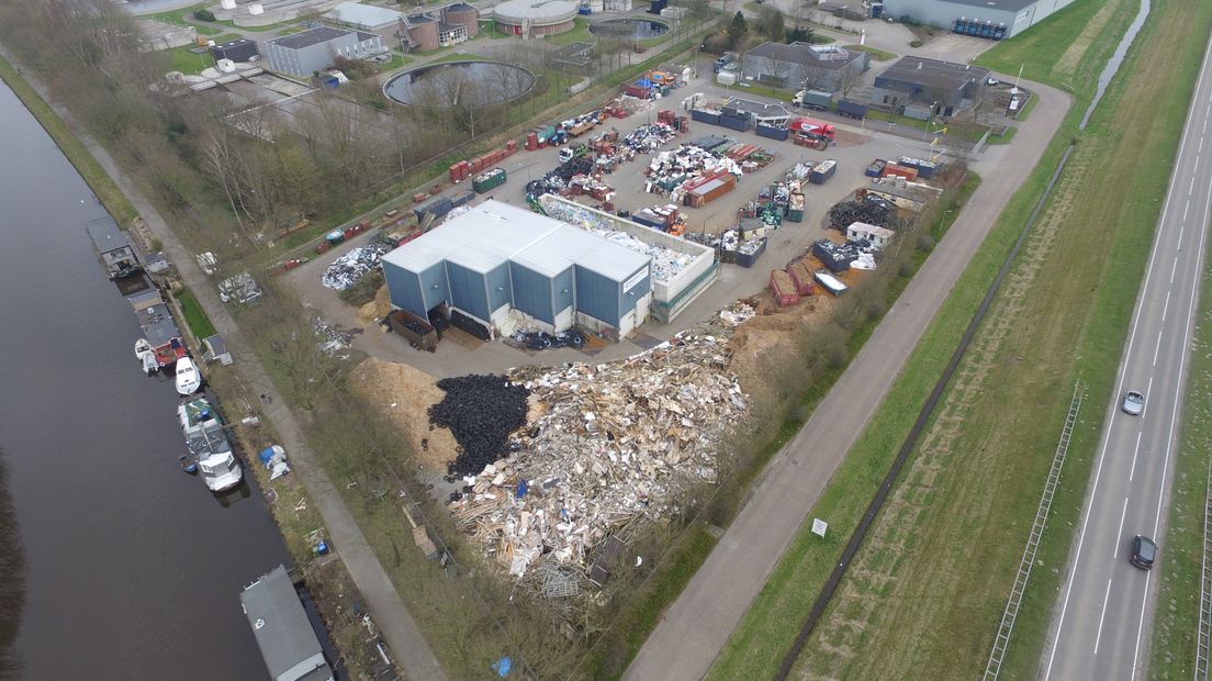 Luchtfoto van Talen afgelopen zomer (Rechten: Serge Vinkenvleugel/RTV Drenthe)