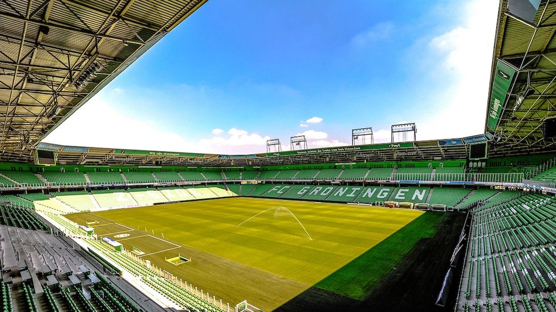 Het stadion van FC Groningen