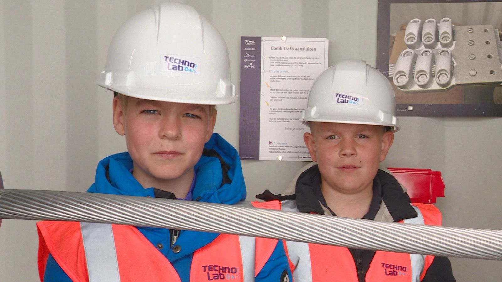 Hidde en Timen hiene in geweldige dei