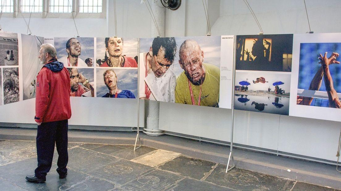 Een eerdere foto-expositie in de Der Aa-kerk