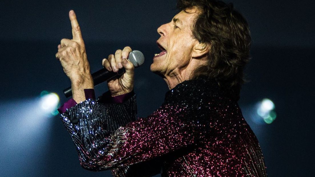 Hoog bezoek in GelreDome zondagavond: The Rolling Stones traden op. Het concert in het Arnhemse stadion was uitverkocht.