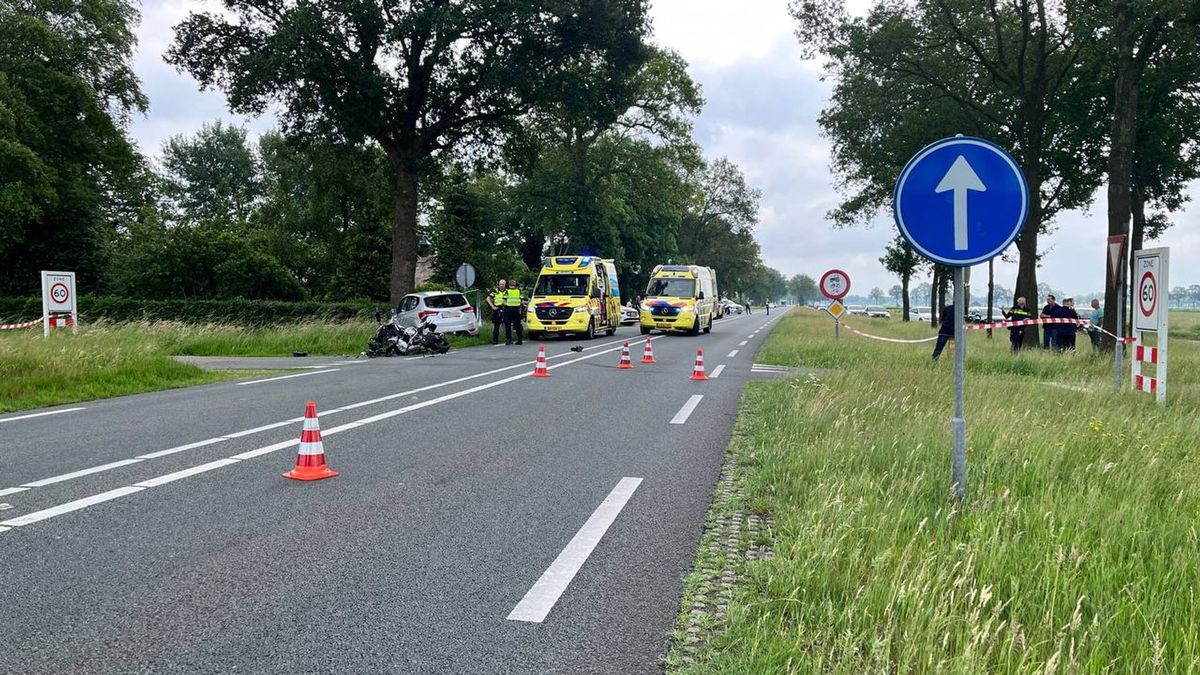 Slachtoffer motorongeluk Heemserveen is 64-jarige man