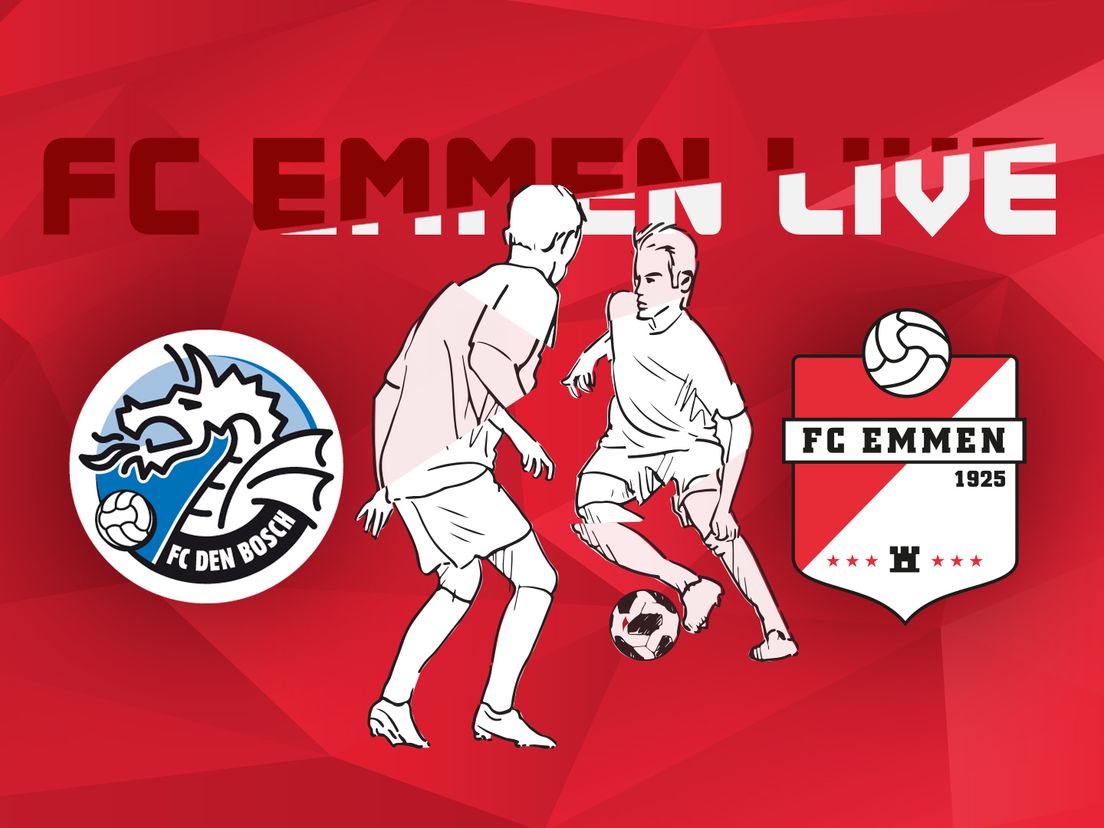 Lees terug: FC Emmen wint in Den Bosch en kan de play-offs ruiken