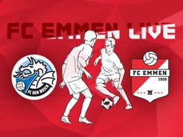 FC Emmen met een voorsprong aan de thee in Den Bosch: lees hier het liveblog