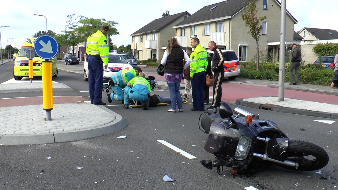 Verkeersongeluk in Hoogeveen (archief)