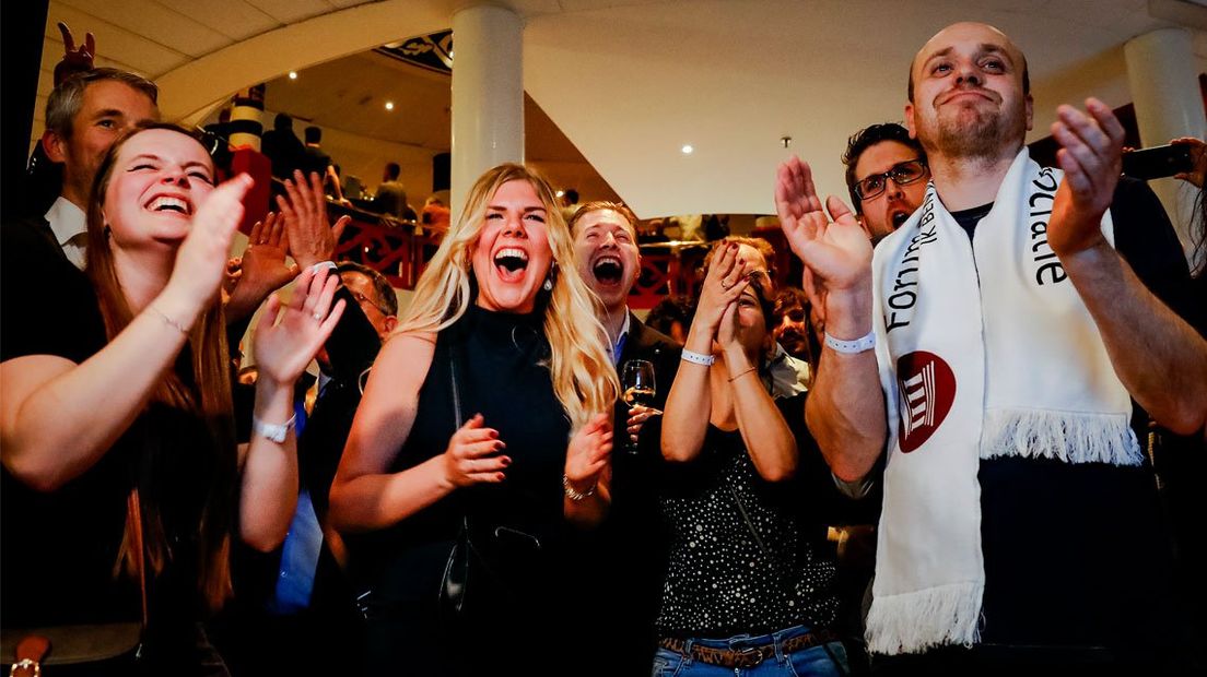 Forum voor Democratie viert feest na de winst bij de Provinciale Statenverkiezingen