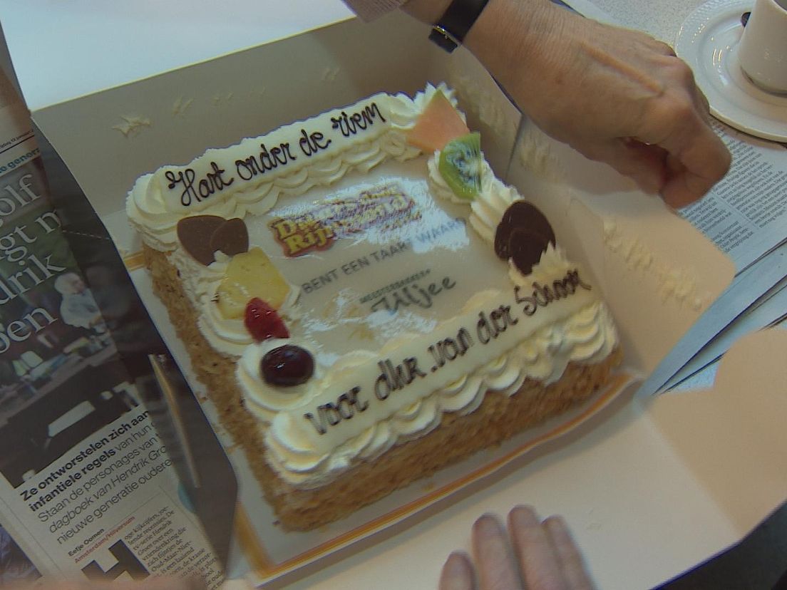 De taart van RTV Rijnmond