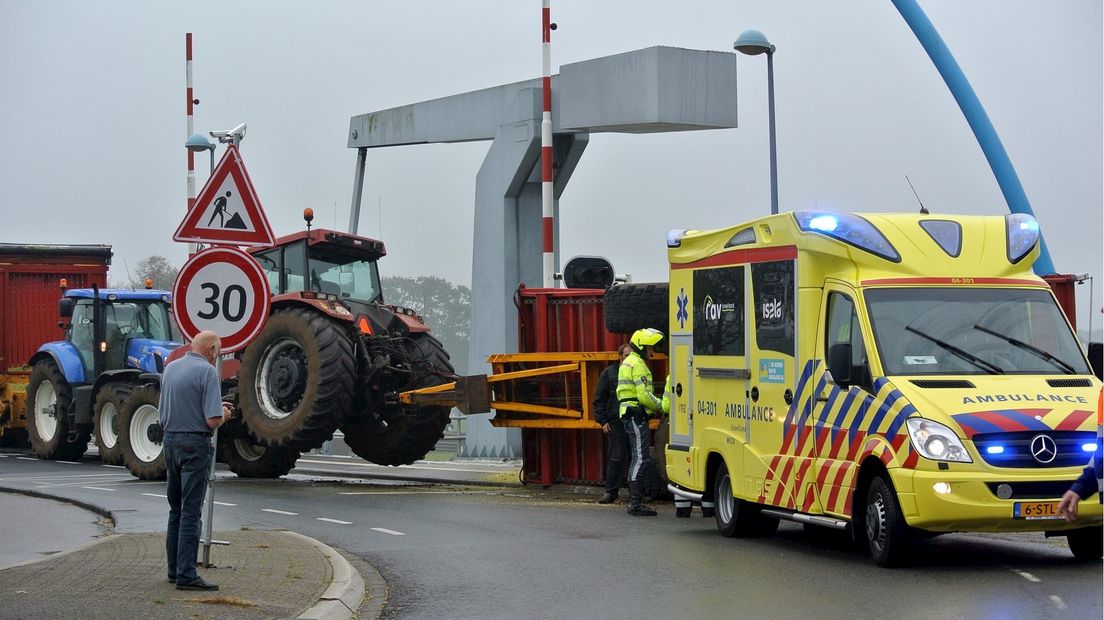 Ambulance ter plaatse in Dalfsen