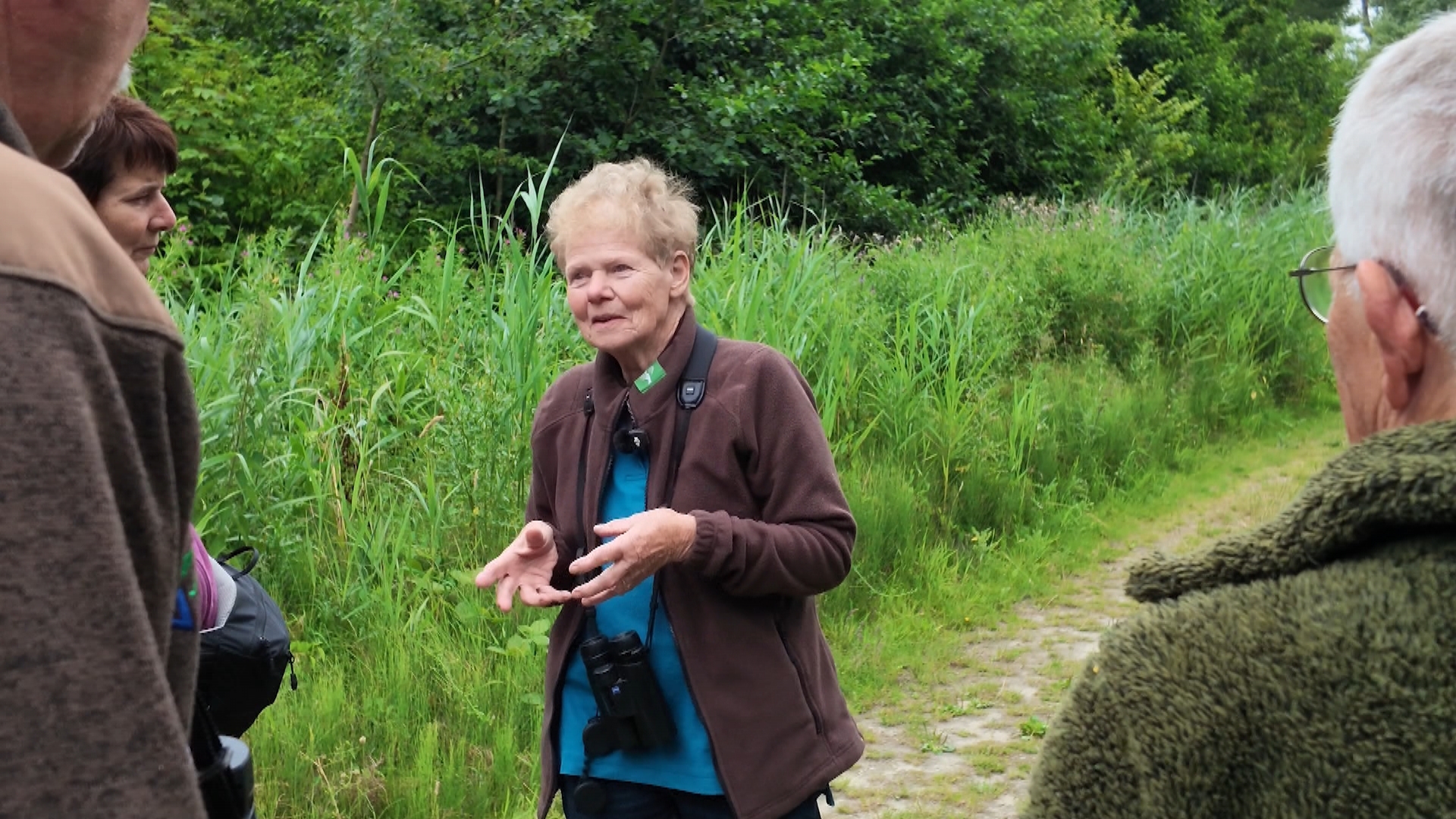 Ren&eacute;e is vrijwillig gids in haar geliefde Lauwersmeergebied