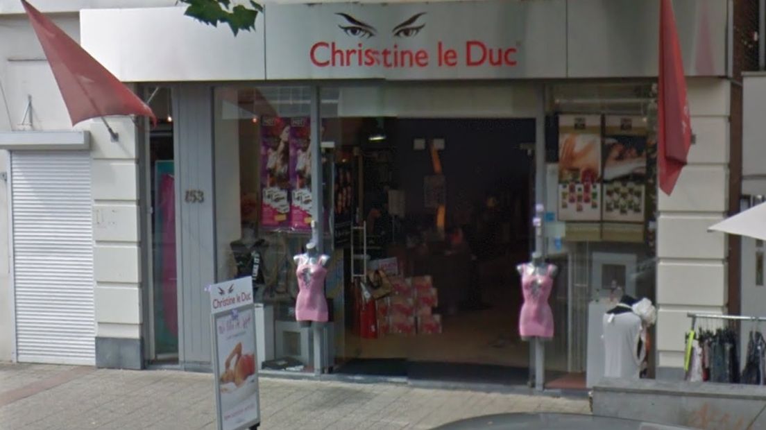 De erotiekwinkel in Emmen, bron Google Maps