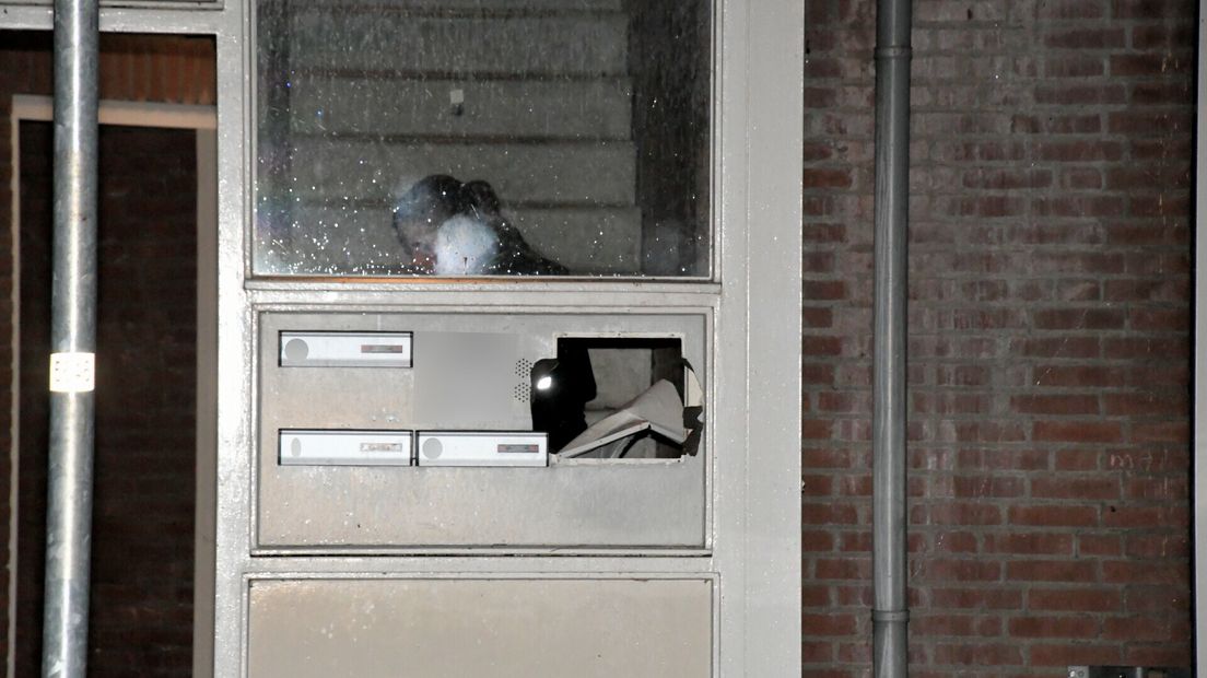 Brievenbus opgeblazen Middelburg