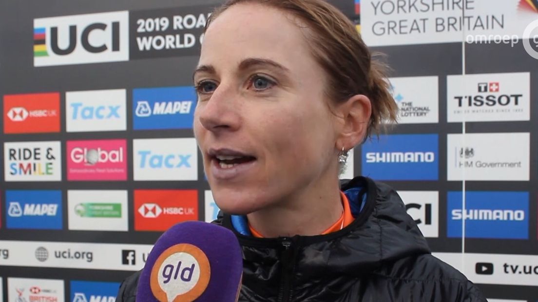 Wielrenster Annemiek van Vleuten is erg teleurgesteld over haar prestatie op het WK tijdrijden dinsdag in Yorkshire. De Wageningse werd derde achter winnares Chloé Dygert en Anna van der Breggen.