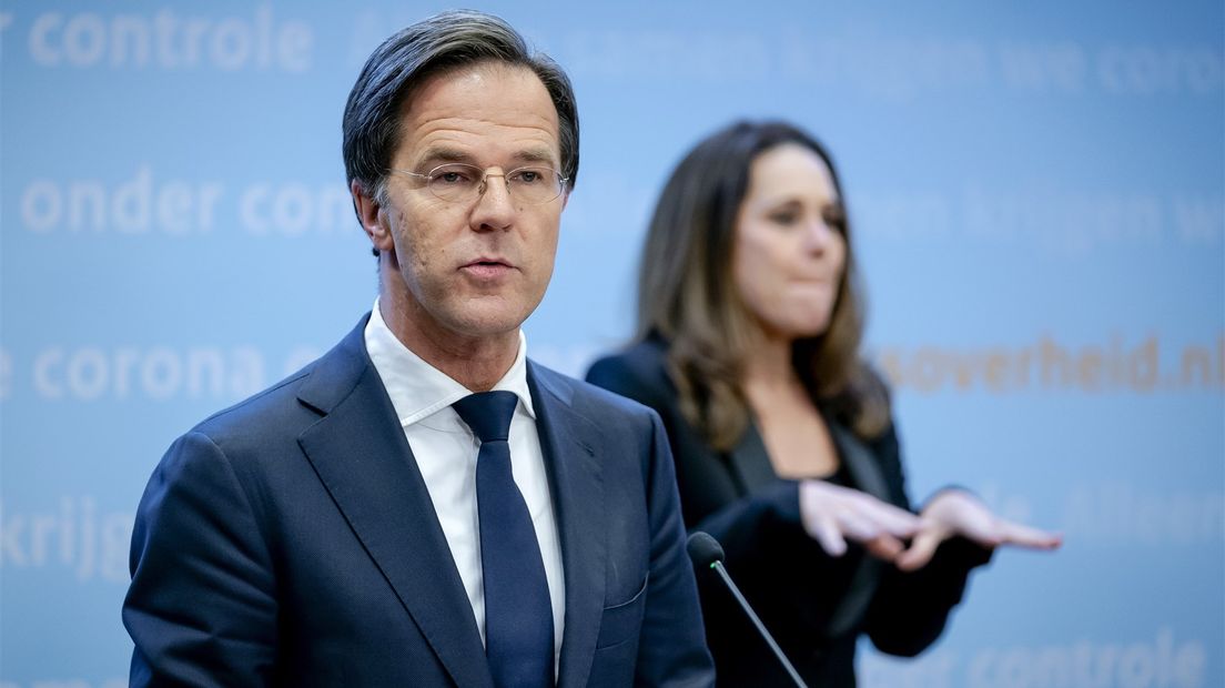 Kabinet wil avondklok maakte minister-president Mark Rutte bekend