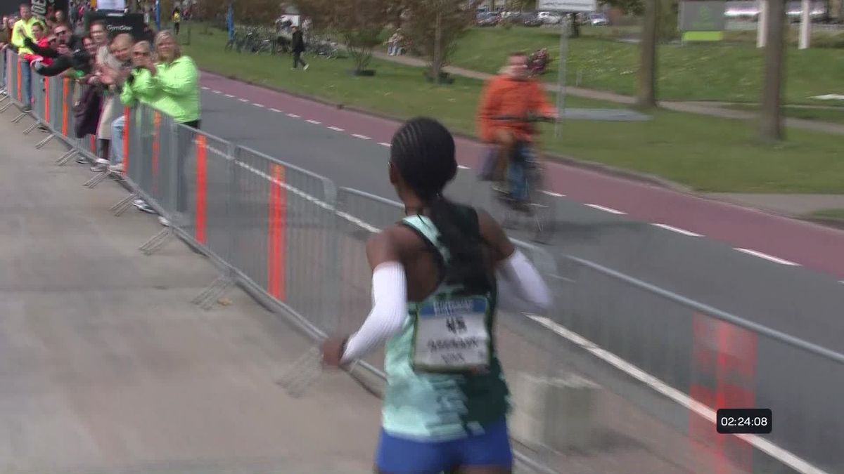 Aberash Minsewo uit Ethiopie wint Enschede Marathon