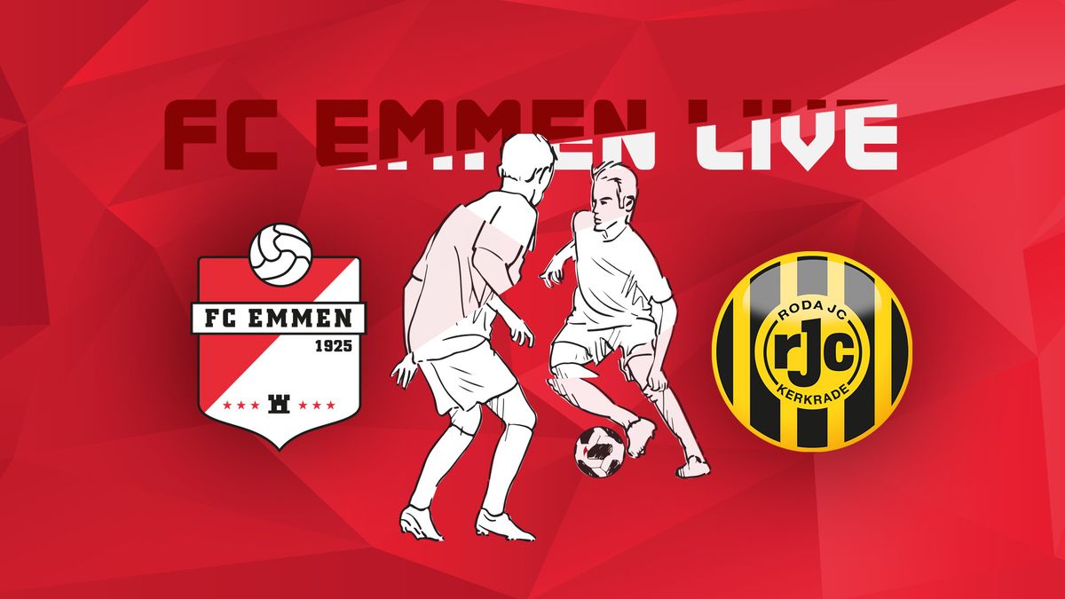 Luister live naar FC Emmen - Roda JC Kerkrade