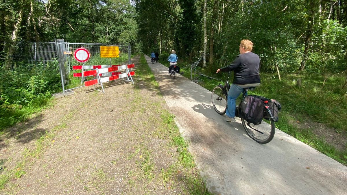 Staatsbosbeheer legt zich neer bij omstreden fietspad Anloo