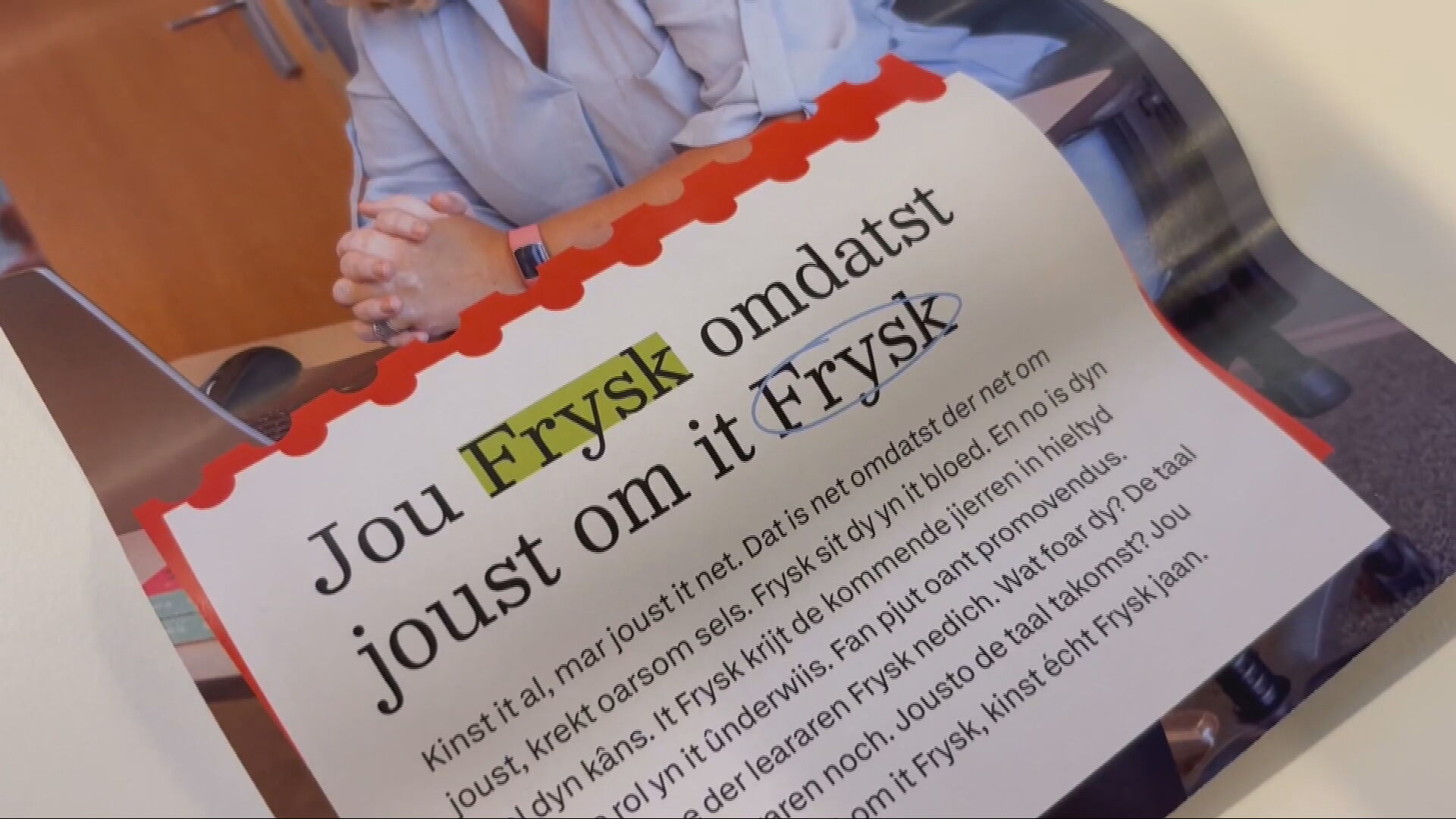 Kampanje provinsje Fryslân moat mear dosinten Frysk opsmite: "Wolle stappen sette"