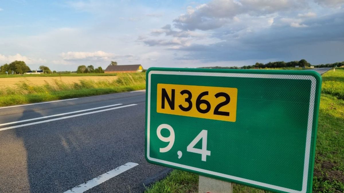 Vanaf maandag gaat N362 tussen Scheemda en Weiwerd twee maanden dicht voor groot onderhoud