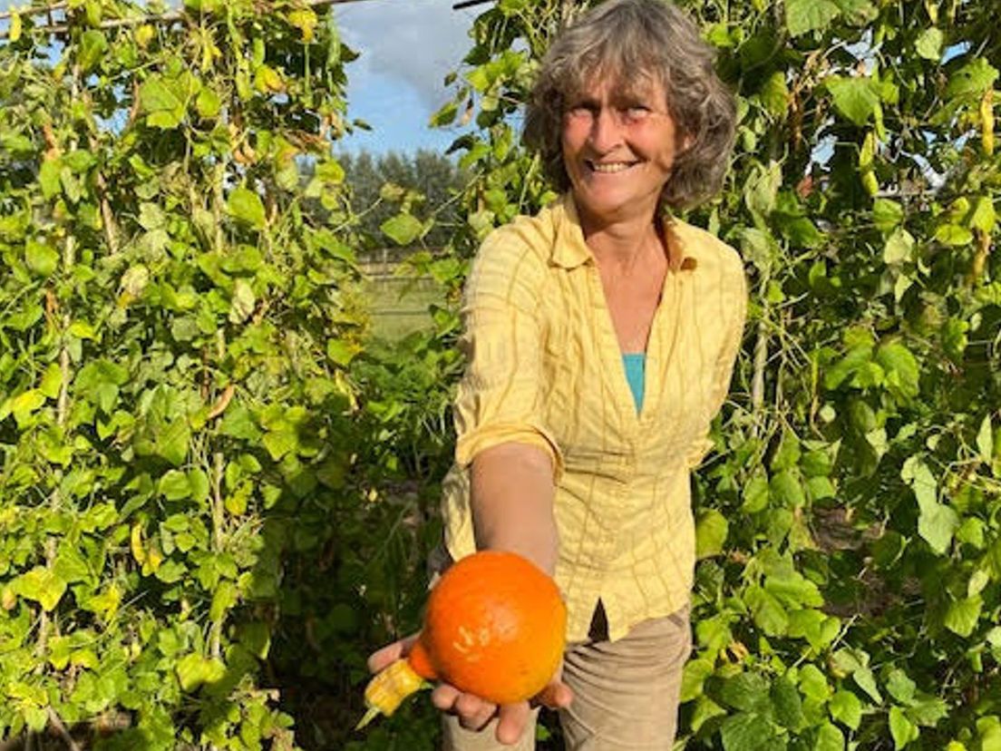 Moestuinvrouw Agaath op de Peerdegaerdt