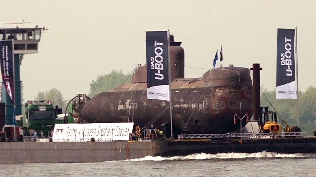 Een bijzonder gevaarte is op weg naar Nijmegen.