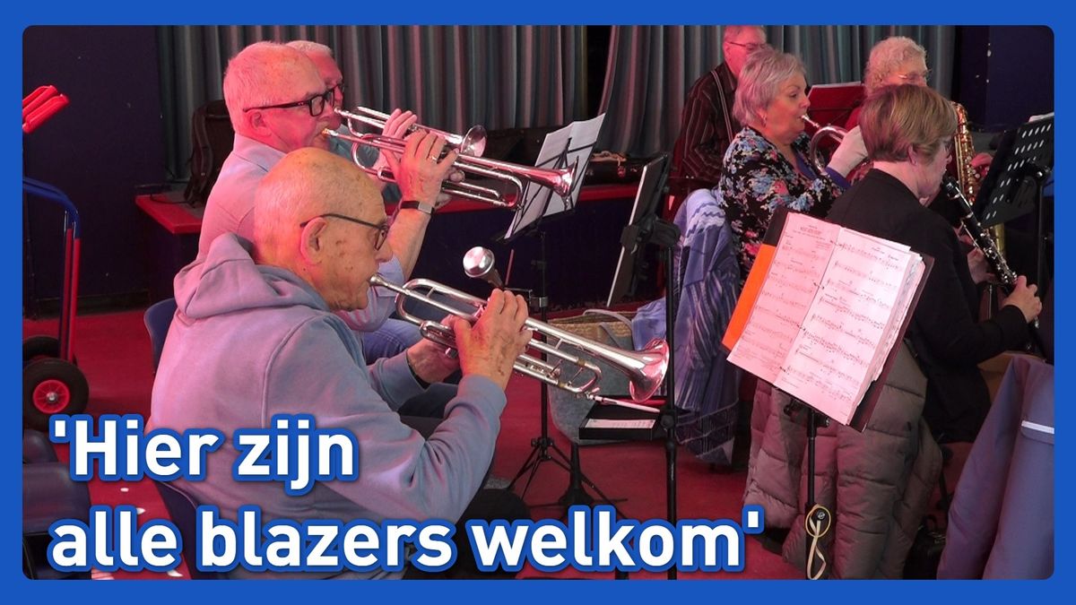 Swinin' Seniors zoeken nieuwe leden voor blaasorkest