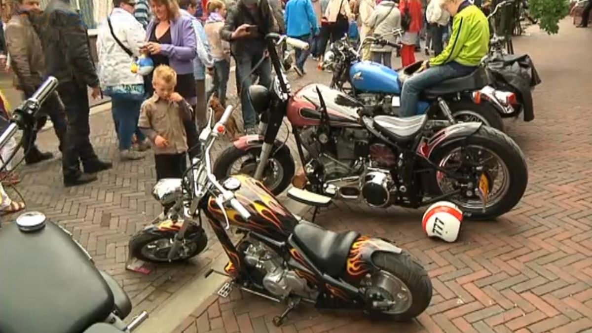Extra beveiliging voor Custom Chopperdag in Appingedam