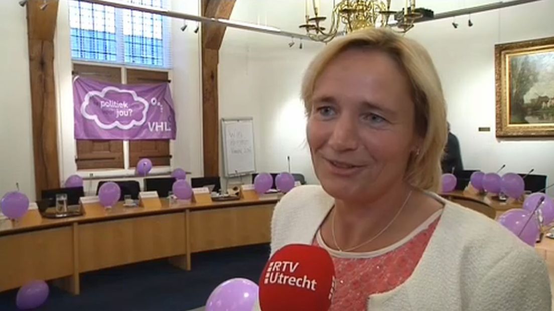 Hanneke van der Leun, VVD-raadslid in de gemeente Zederik.