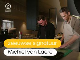 Chef-kok Michiel van Laere plukt een keer per week zijn eigen groentes