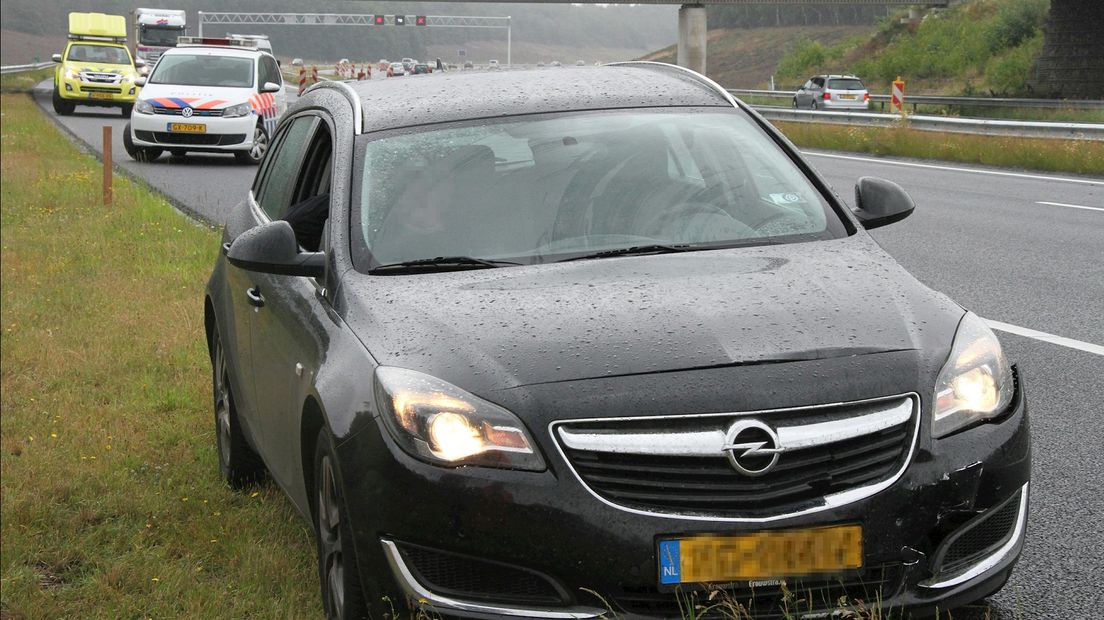 Gewonde bij botsing op A1 bij Rijssen