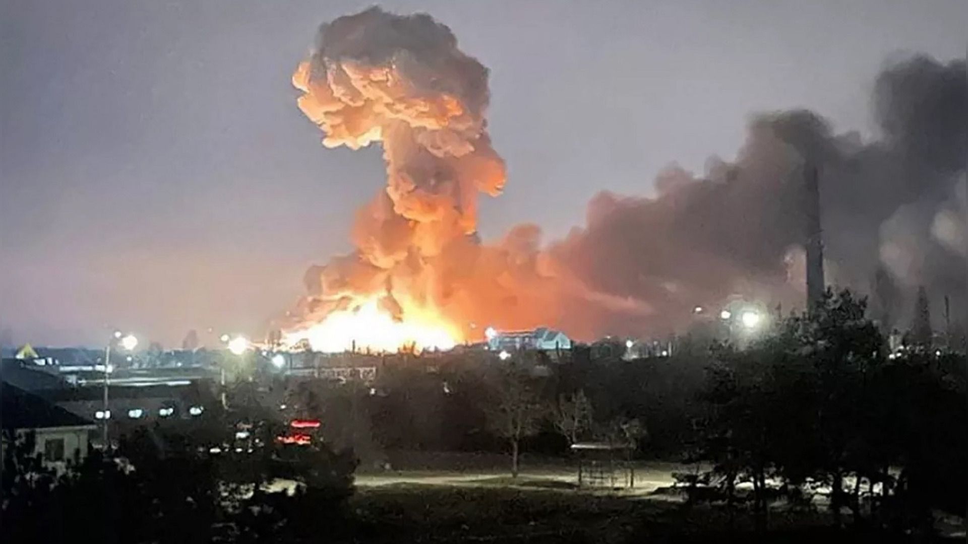Russische aanval op Oekraïense hoofdstad Kiev
