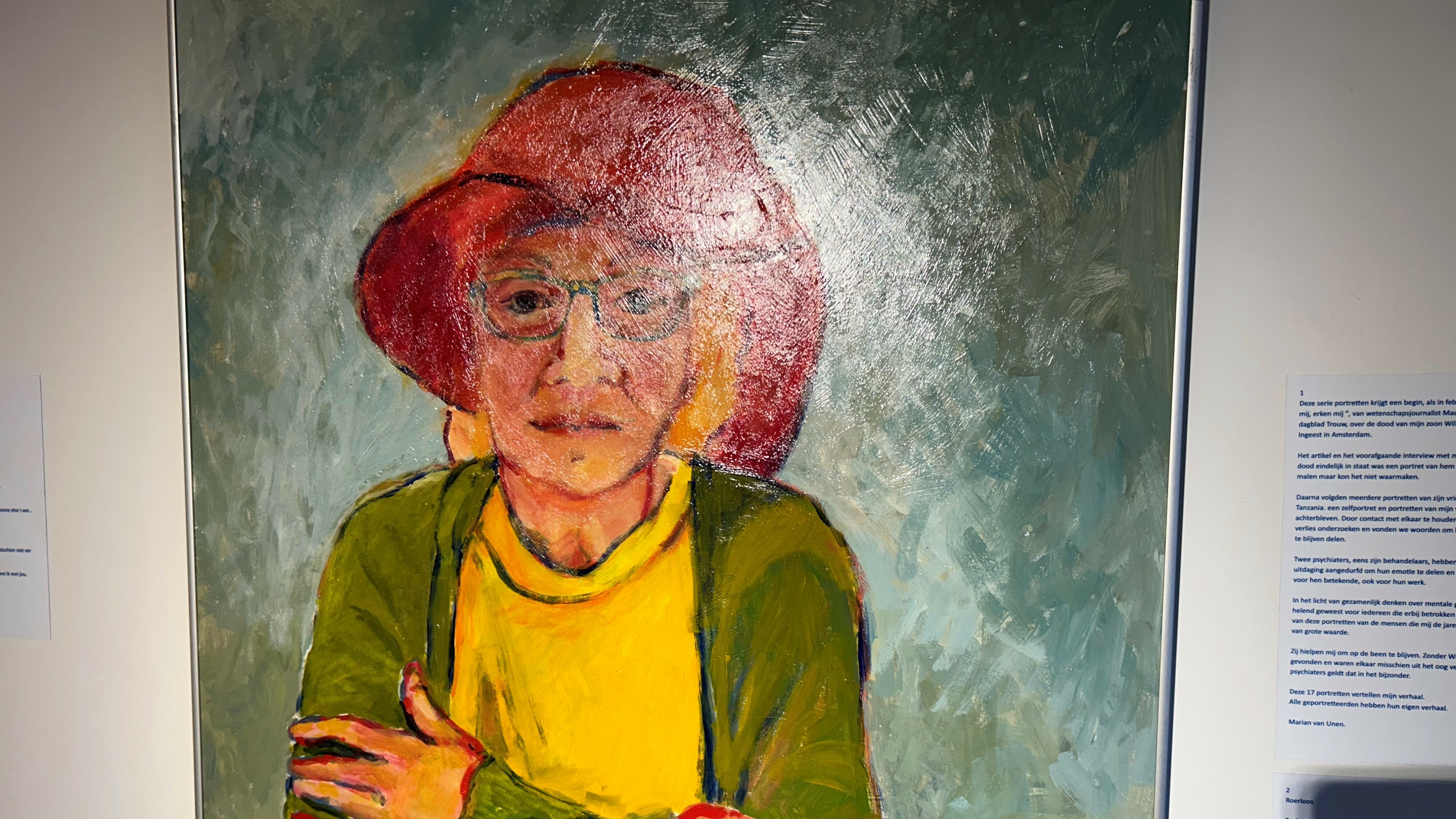 In selsportret fan Marian van Unen