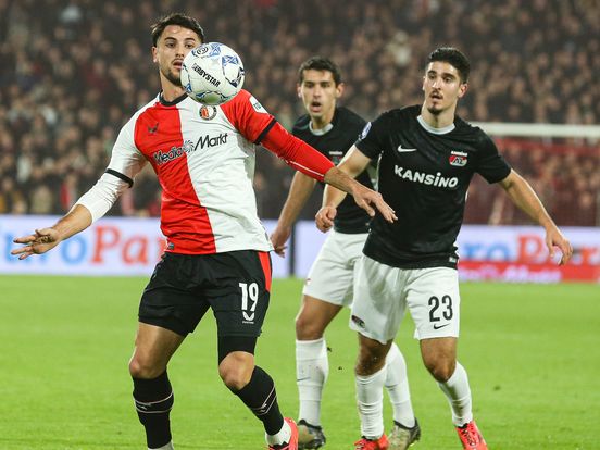 Feyenoord toont karakter en wint in topper van AZ - Rijnmond