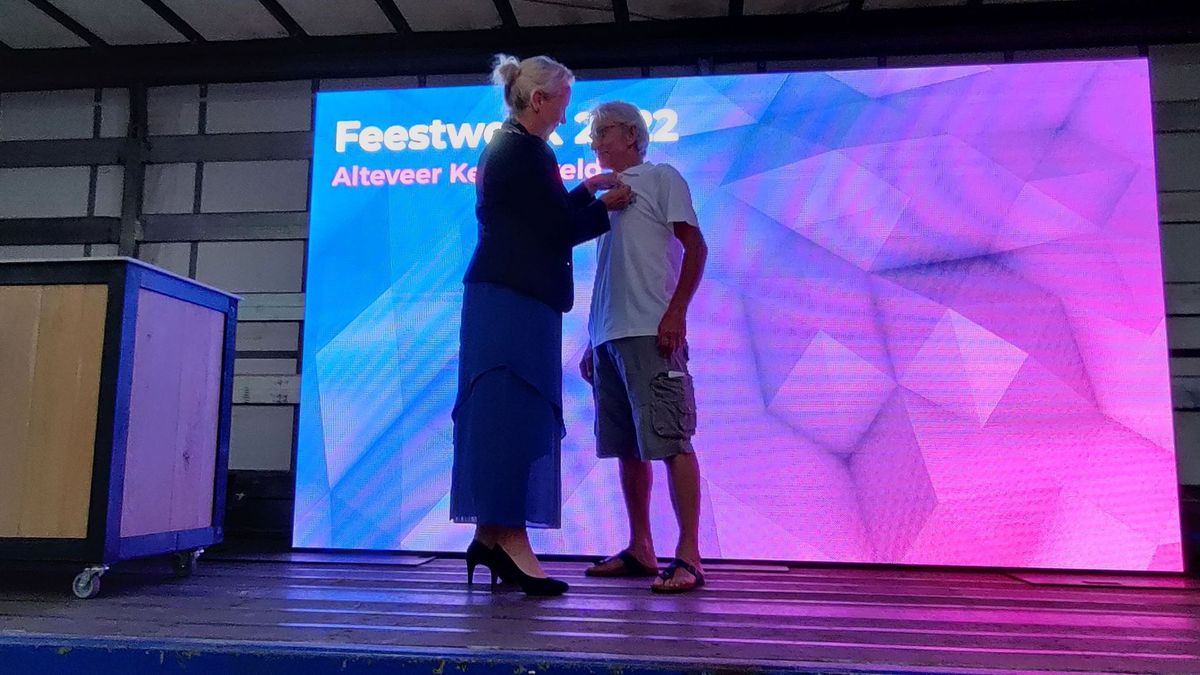 Koninklijke onderscheiding voor veelzijdig vrijwilliger Gerard Vogelzang