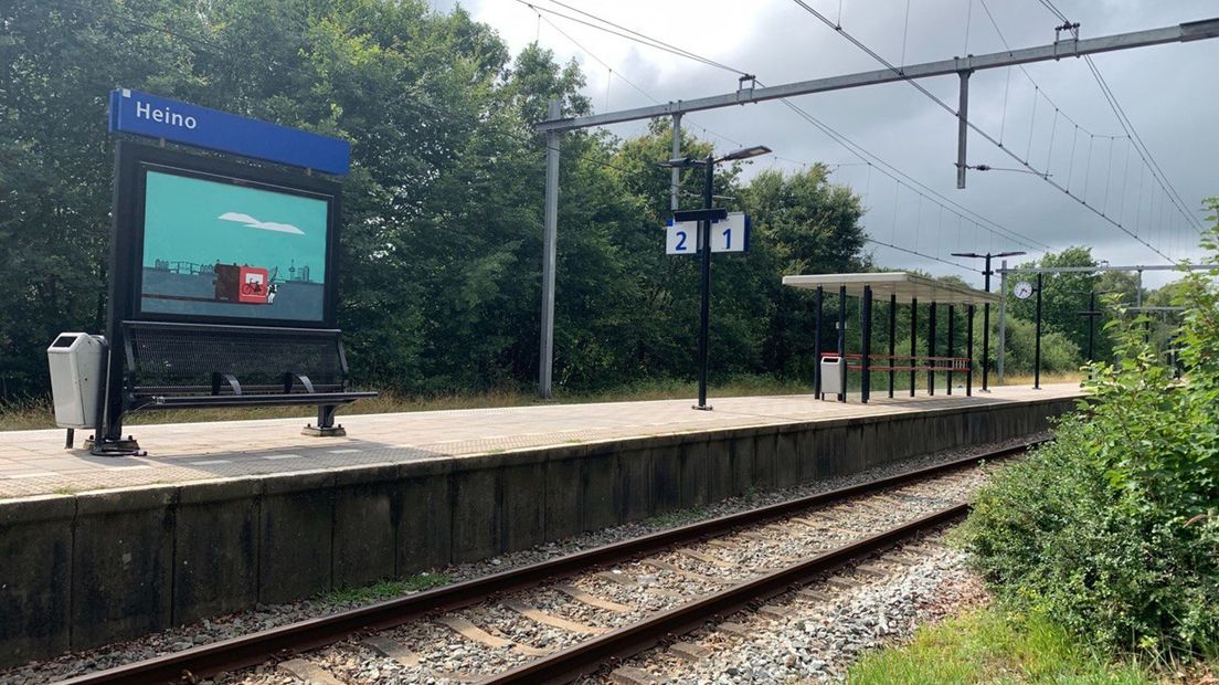 Ook het station in Heino ondergaat straks een metamorfose