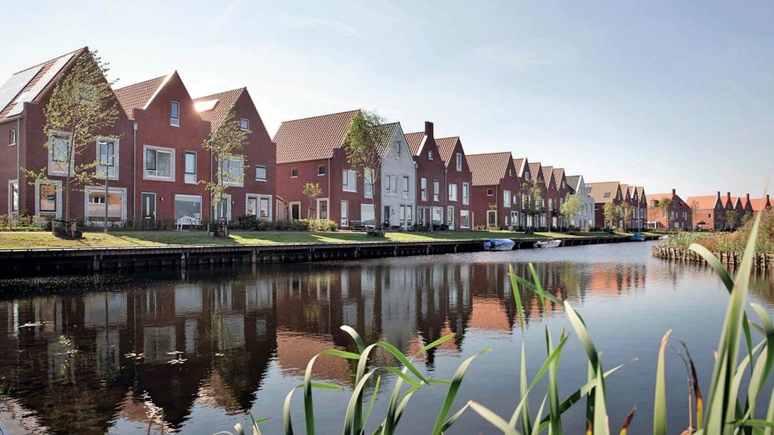 De gemeente Groningen noemt Meerstad een 'ontspannen woonwijk van de stad'