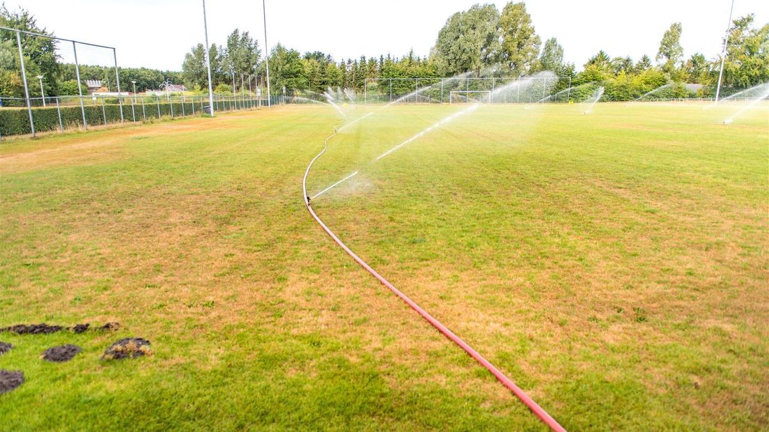Veel velden liggen er slecht bij