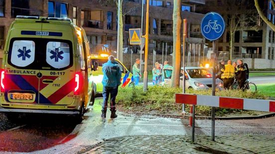 Scooterrijder gewond na botsing met auto