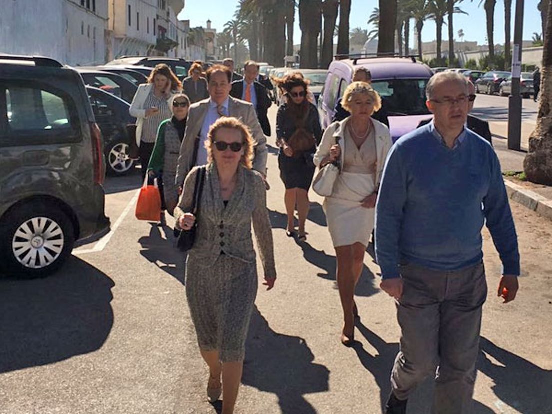 Bussemaker en Aboutaleb in Rabat