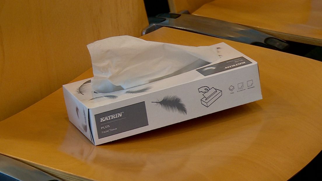 Tissues in de rechtszaal