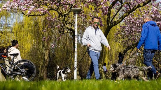 Temperatuur schiet omhoog: voor het eerst boven de 20 graden