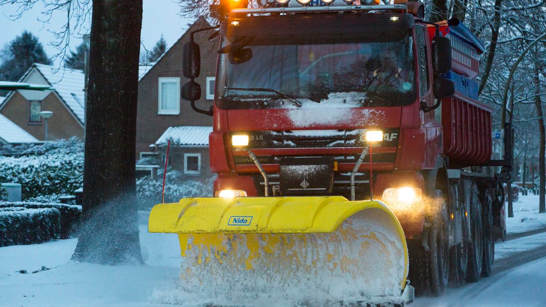 Moeten de sneeuwschuivers dit weekend weer aan de slag? (Rechten: RTV Drenthe/Karin Broekhuijsen)