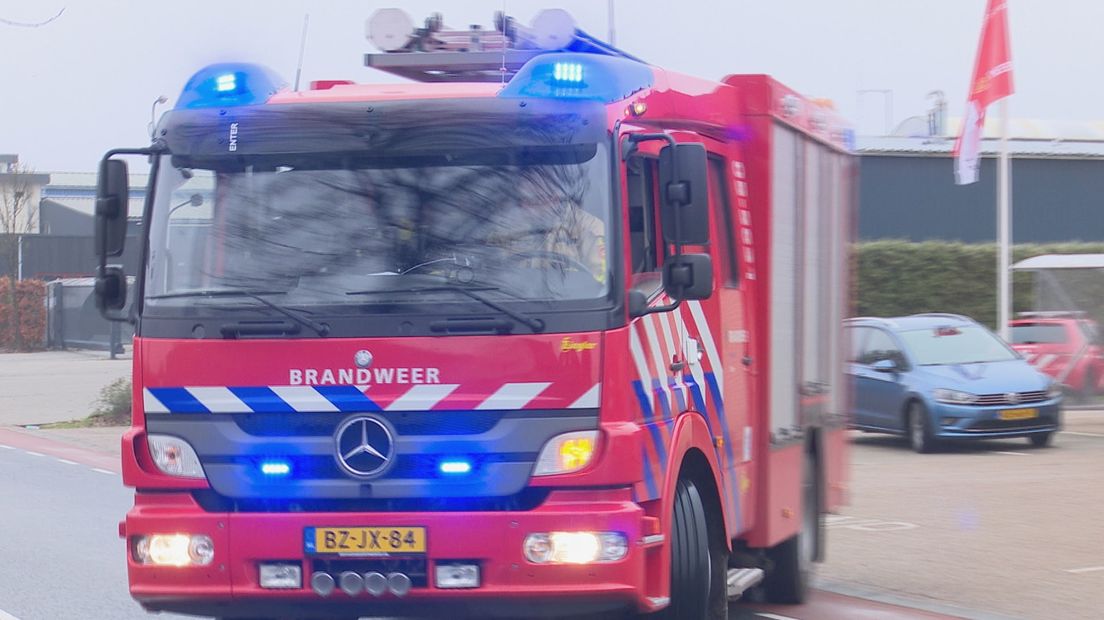 Rustige jaarwisseling voor de brandweer in Enter