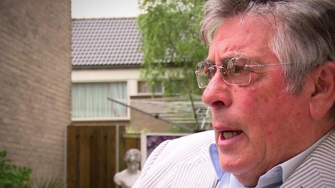 Gert Timmerman op zijn 80e verjaardag
