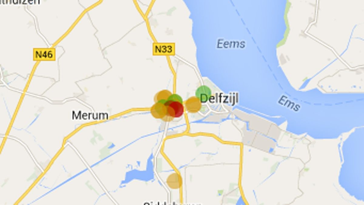 Lichte aardbeving gevoeld in omgeving Appingedam (update)
