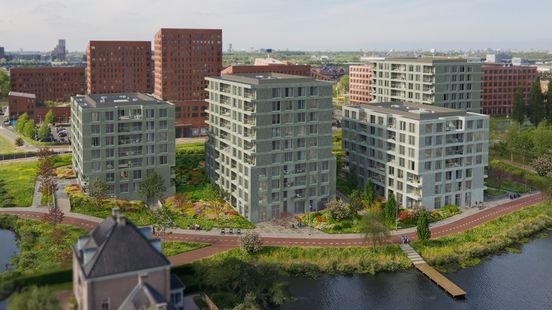 Vier nieuwe woontorens worden achter winkelcentrum gebouwd Nieuws
