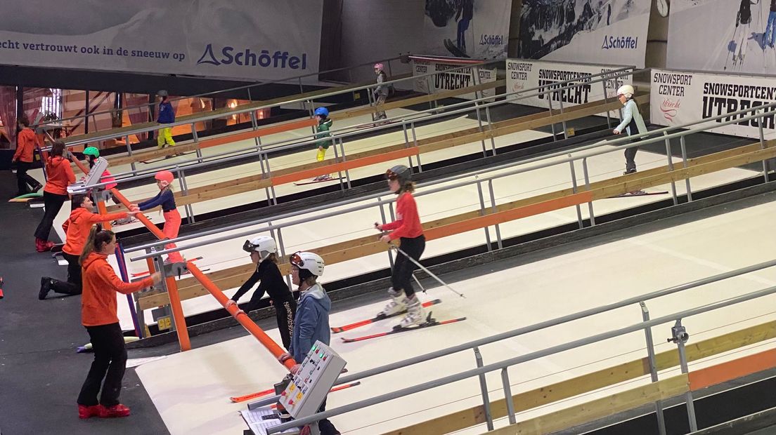 Alle banen zijn bezet bij SnowSportCenter in Utrecht