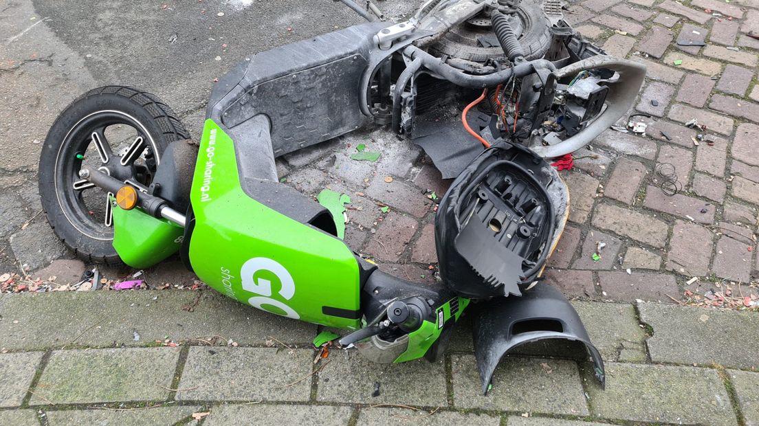 Go Sharing Deelscooter Vandalisme Jaarwisseling