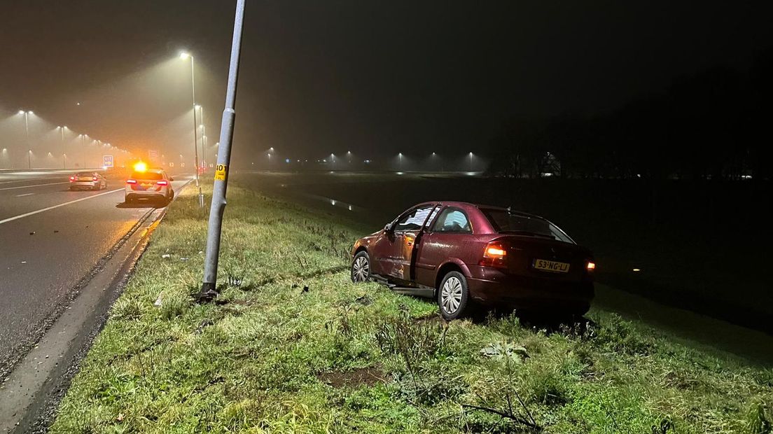 Ongeluk op de A1