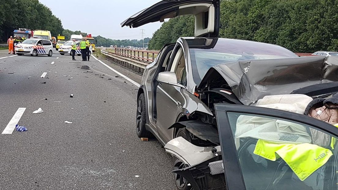 Ernstig ongeluk op A35 bij Hengelo