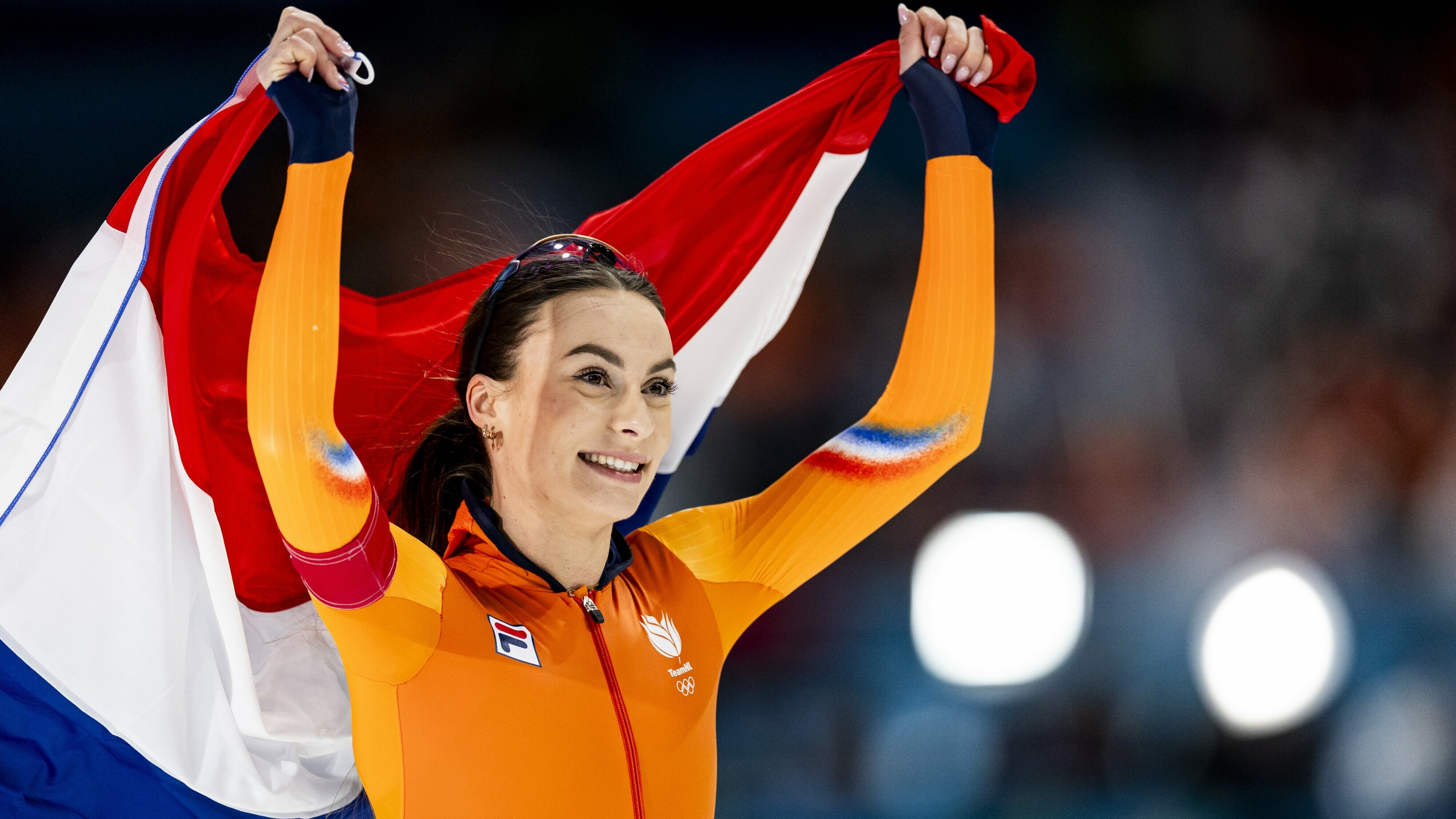 Femke Kok fiert it goud